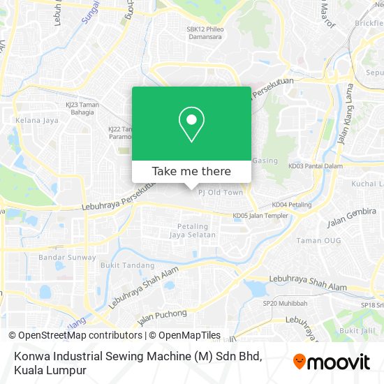 Peta Konwa Industrial Sewing Machine (M) Sdn Bhd