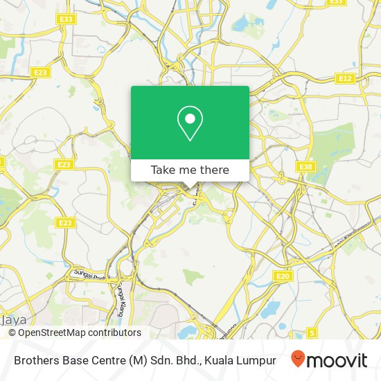 Brothers Base Centre (M) Sdn. Bhd. map