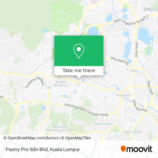 Pastry Pro Sdn Bhd map