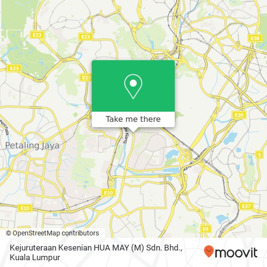 Kejuruteraan Kesenian HUA MAY (M) Sdn. Bhd. map