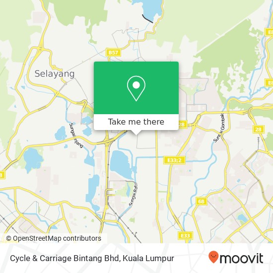 Cycle & Carriage Bintang Bhd map