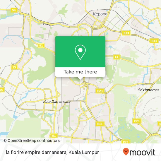 la fiorire empire damansara map