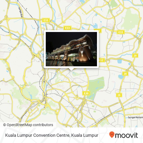 Kuala Lumpur Convention Centre map