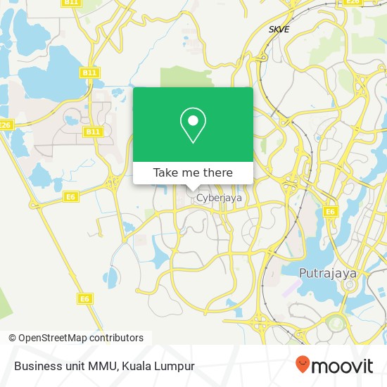 Business unit MMU map