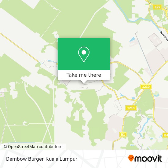 Dembow Burger map