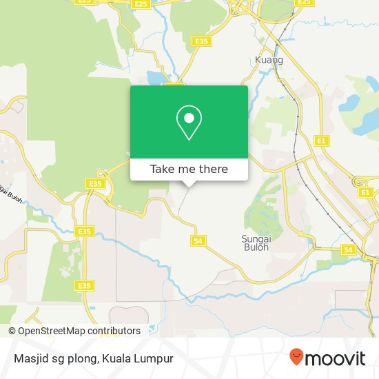 Masjid sg plong map