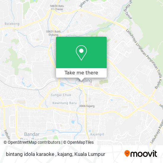 bintang idola karaoke , kajang map