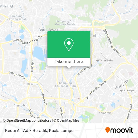 Kedai Air Adik Beradik map