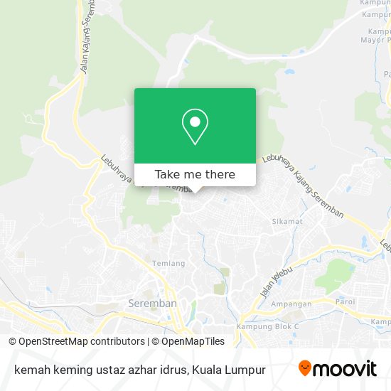 kemah keming ustaz azhar idrus map