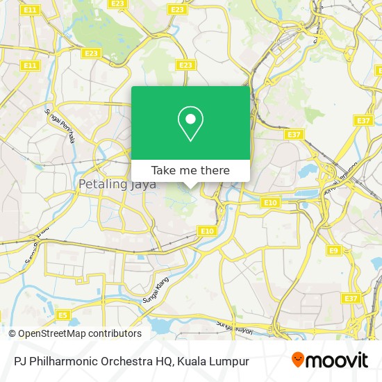PJ Philharmonic Orchestra HQ map