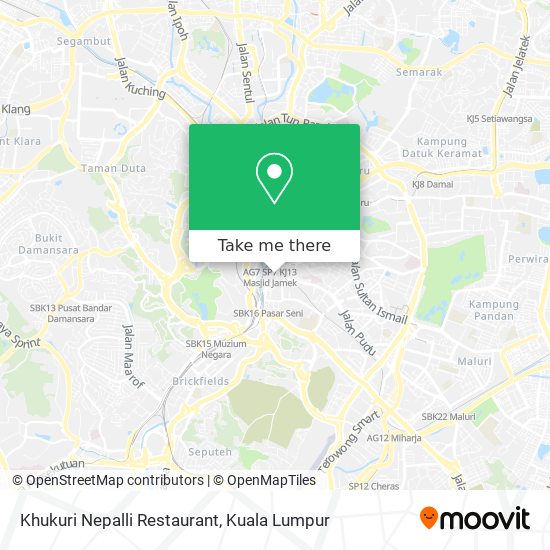 Khukuri Nepalli Restaurant map