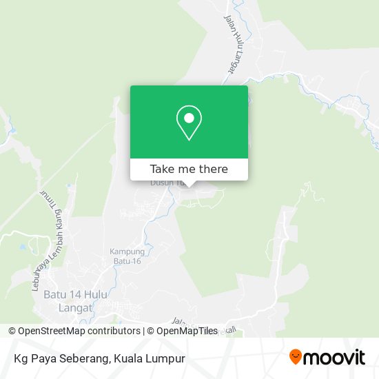 Kg Paya Seberang map