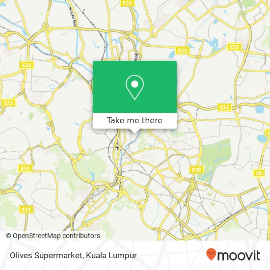 Olives Supermarket map