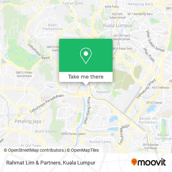 Rahmat Lim & Partners map