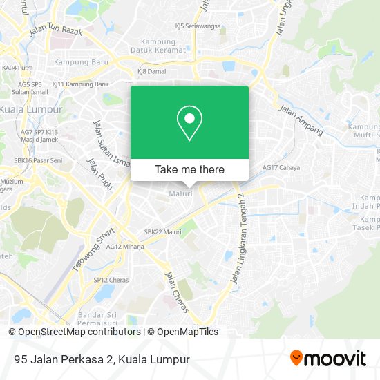 Peta 95 Jalan Perkasa 2