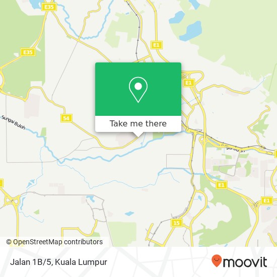 Jalan 1B/5 map