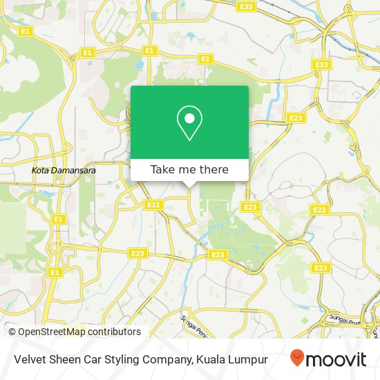 Velvet Sheen Car Styling Company map