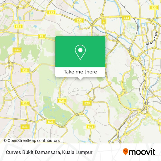 Peta Curves Bukit Damansara