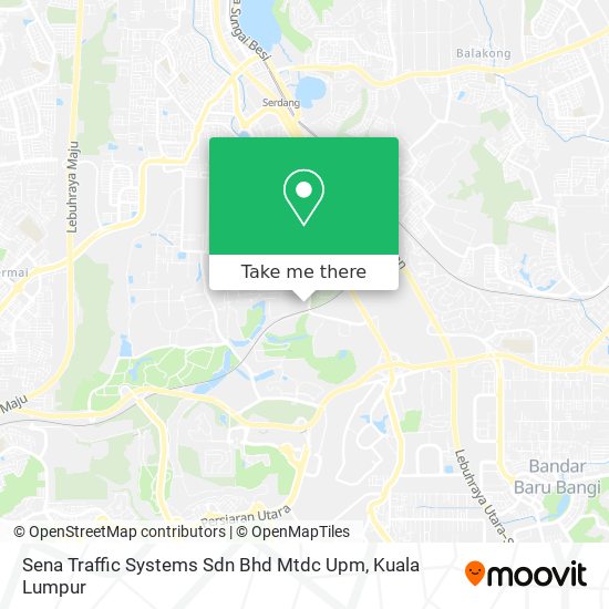 Peta Sena Traffic Systems Sdn Bhd Mtdc Upm