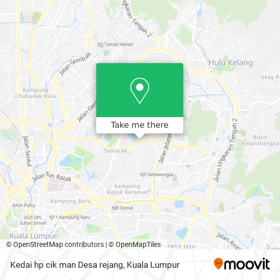 Kedai hp cik man Desa rejang map