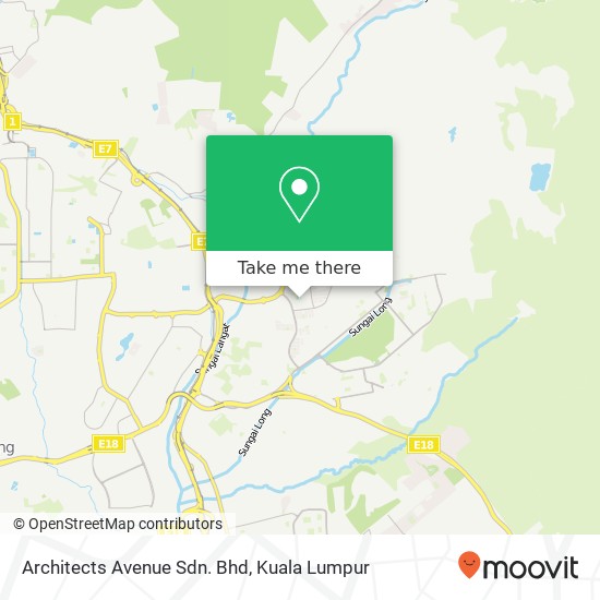 Architects Avenue Sdn. Bhd map