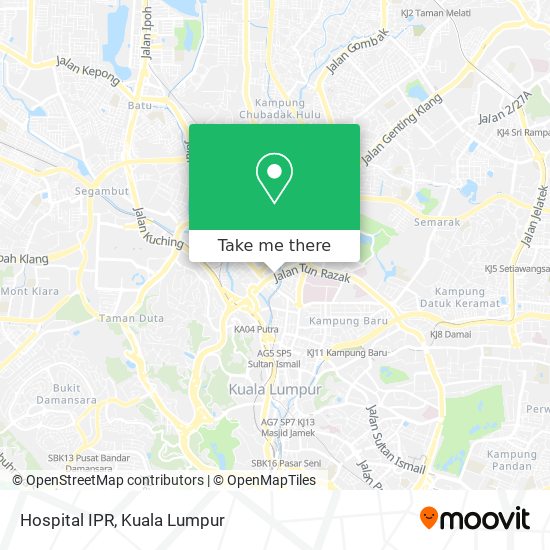 Hospital IPR map