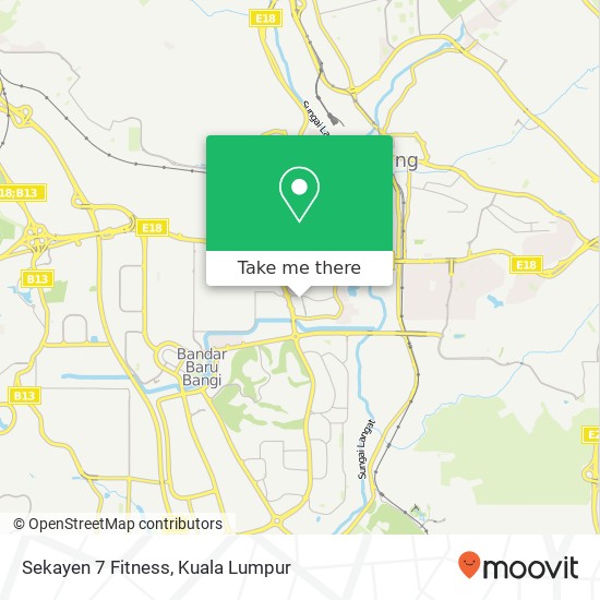 Sekayen 7 Fitness map