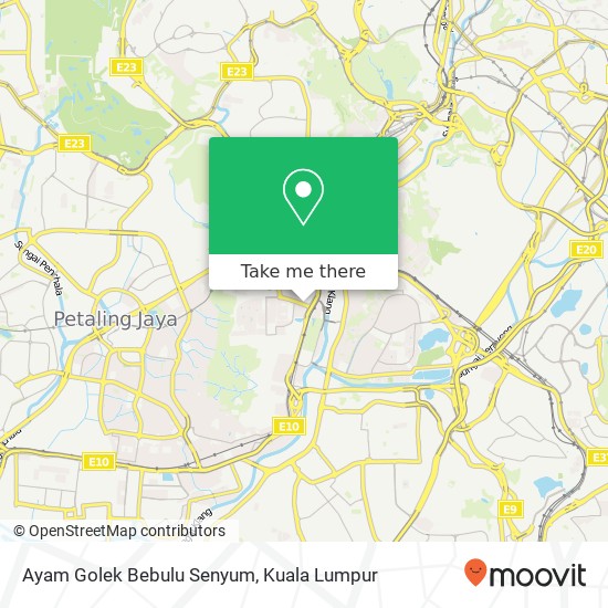 Ayam Golek Bebulu Senyum map