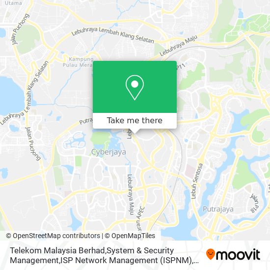Telekom Malaysia Berhad,System & Security Management,ISP Network Management (ISPNM) map