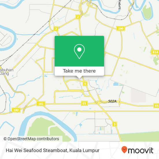 Hai Wei Seafood Steamboat map