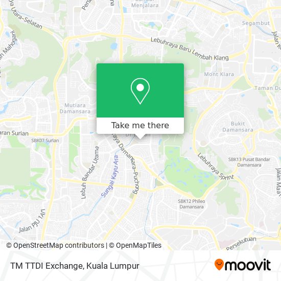 Peta TM TTDI Exchange