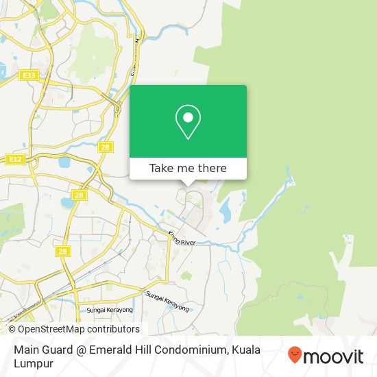 Main Guard @ Emerald Hill Condominium map