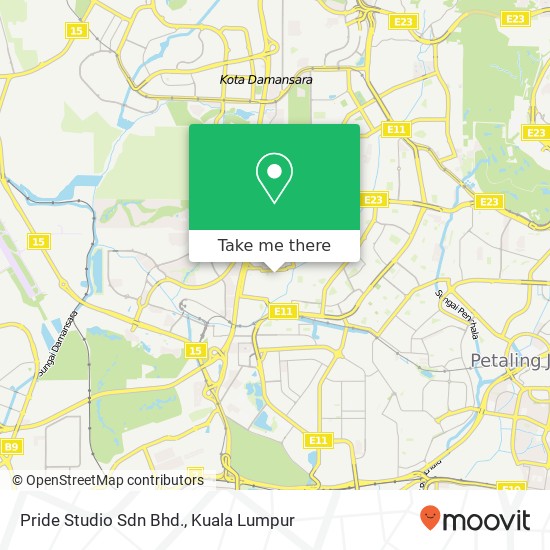 Pride Studio Sdn Bhd. map