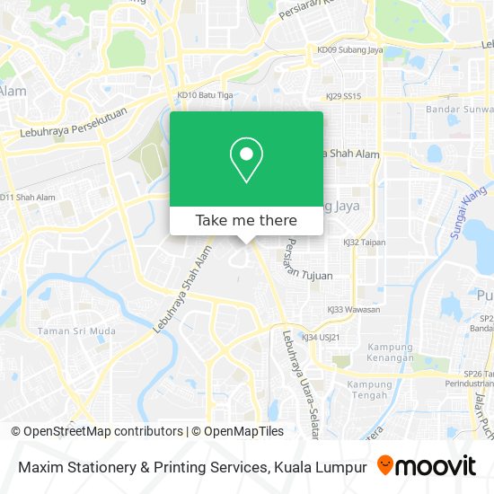 Maxim Stationery & Printing Services map