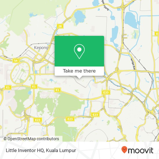 Little Inventor HQ map
