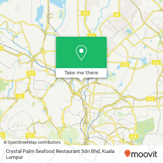 Crystal Palm Seafood Restaurant Sdn Bhd map