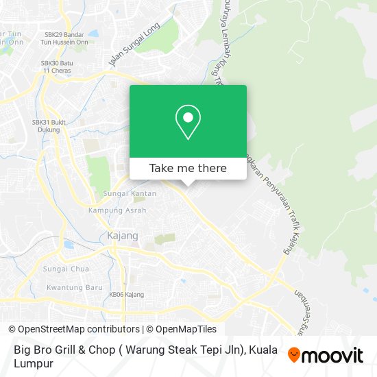 Big Bro Grill & Chop ( Warung Steak Tepi Jln) map