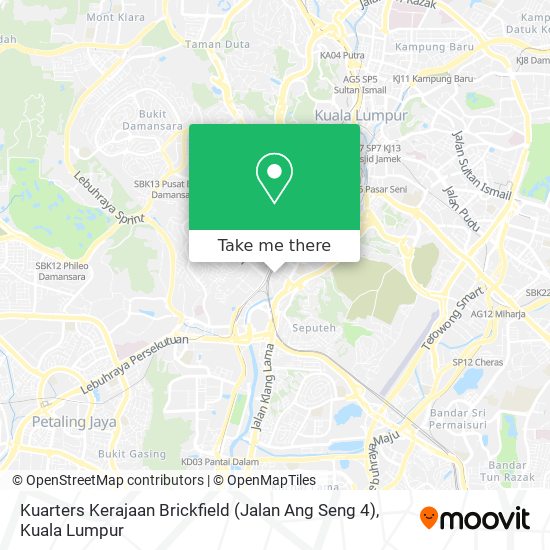 Kuarters Kerajaan Brickfield (Jalan Ang Seng 4) map