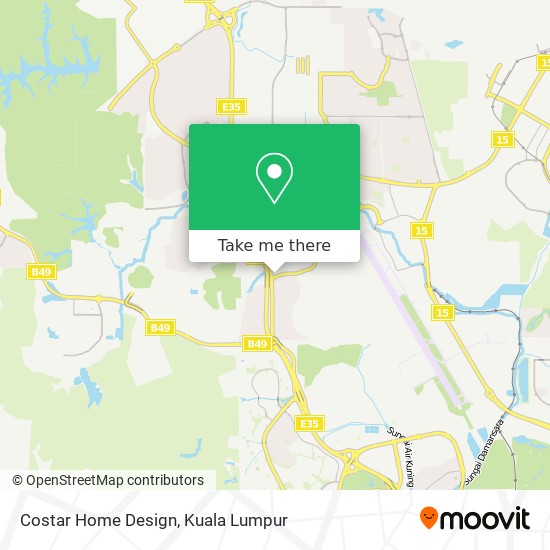Costar Home Design map