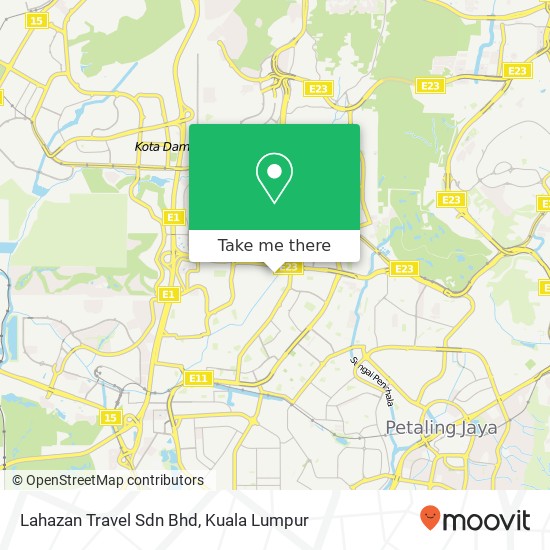 Lahazan Travel Sdn Bhd map