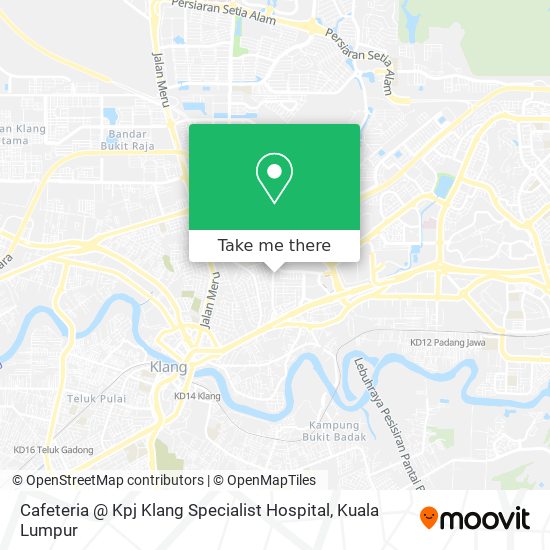 Cafeteria @ Kpj Klang Specialist Hospital map