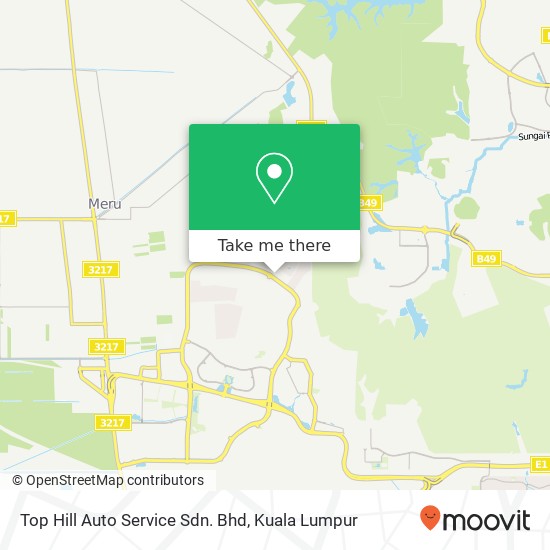 Top Hill Auto Service Sdn. Bhd map