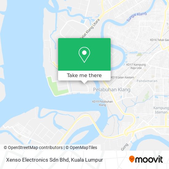 Xenso Electronics Sdn Bhd map