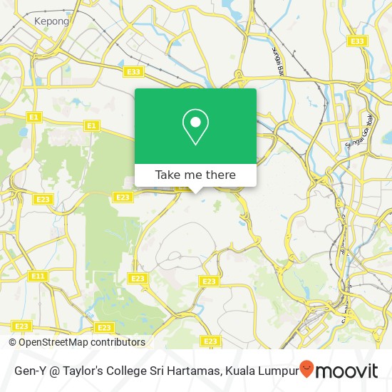 Peta Gen-Y @ Taylor's College Sri Hartamas