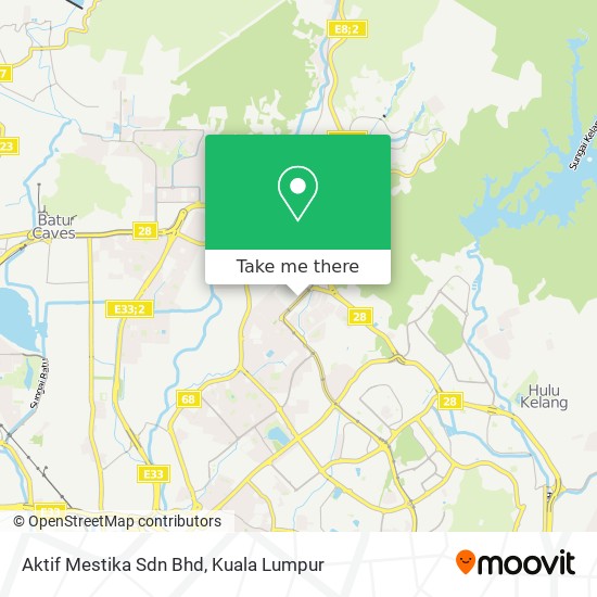 Aktif Mestika Sdn Bhd map