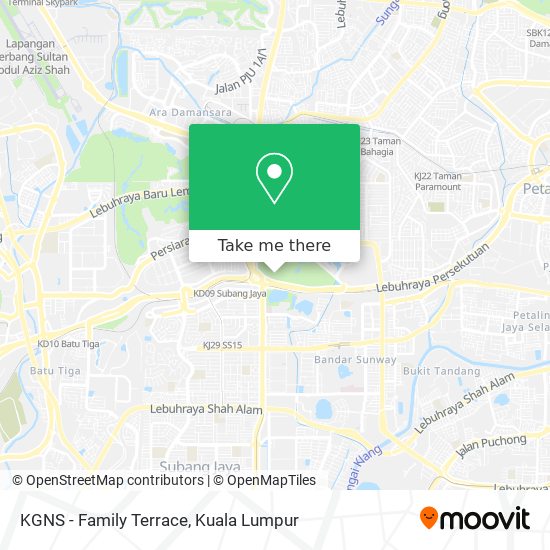 KGNS - Family Terrace map