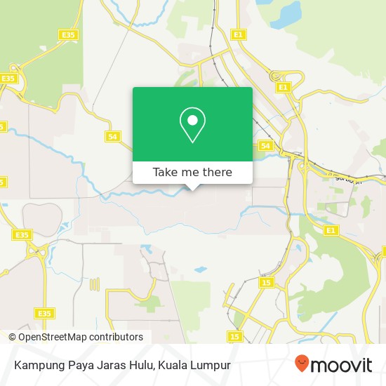 Kampung Paya Jaras Hulu map