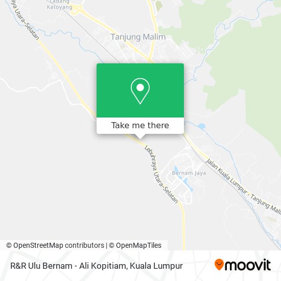 R&R Ulu Bernam - Ali Kopitiam map