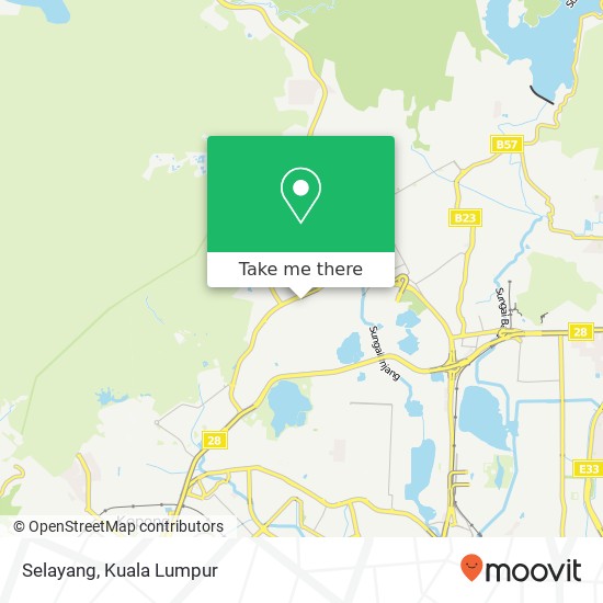 Selayang map