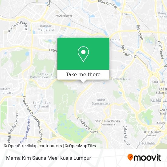 Mama Kim Sauna Mee map
